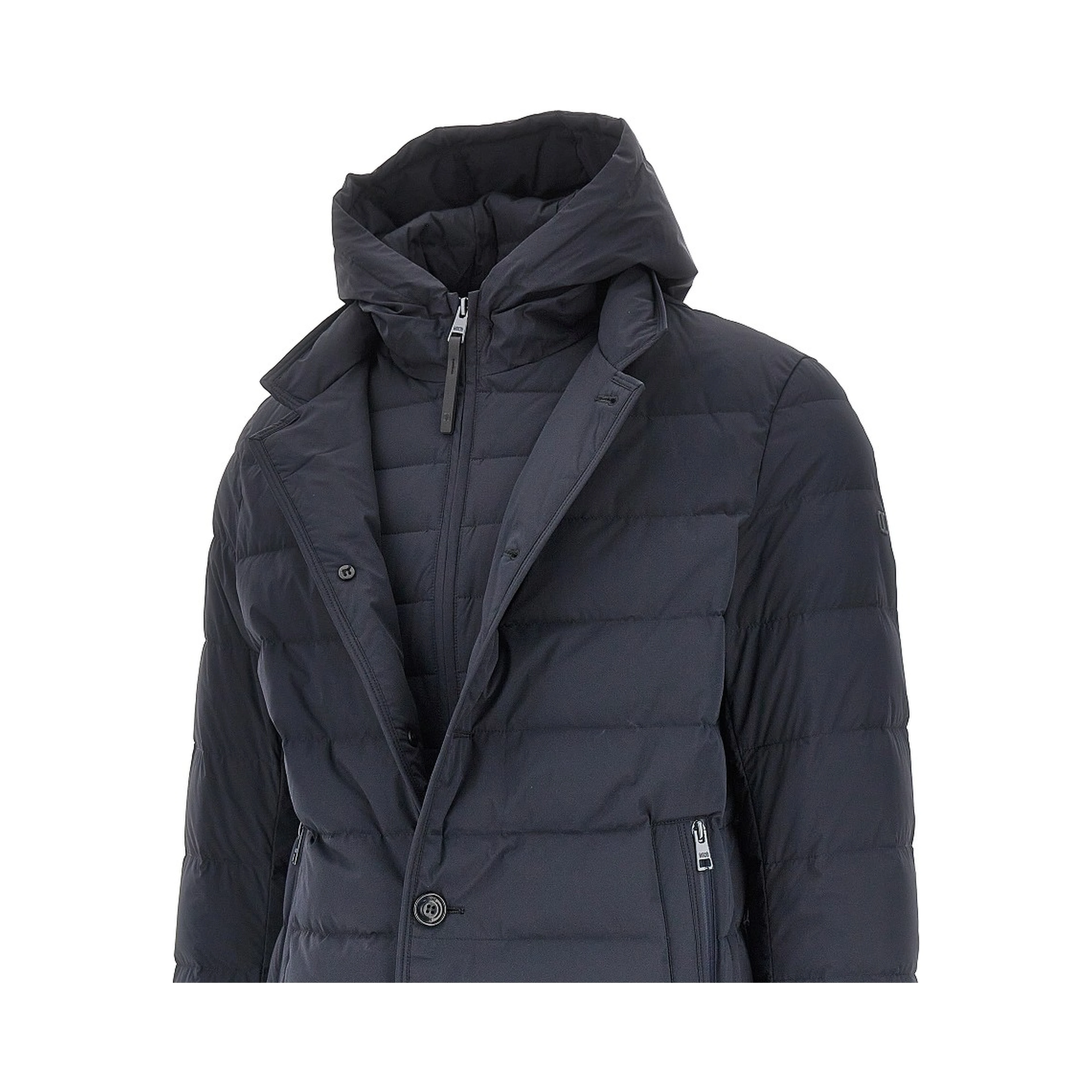 'Loft' hooded down jacket