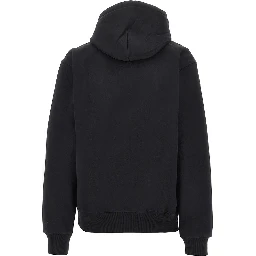Logo embroidery hoodie