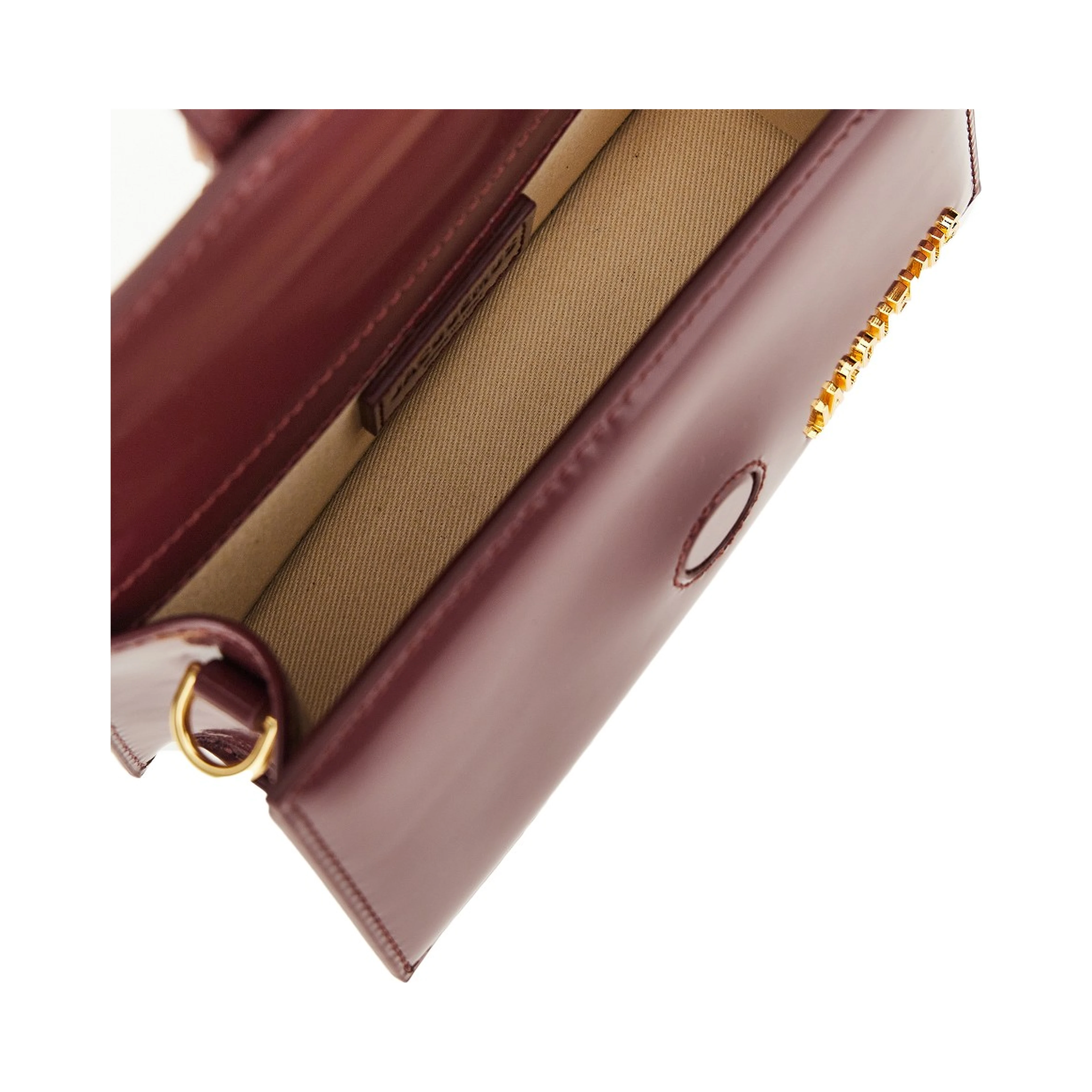 'Le Bambino' spazzolato leather mini bag
