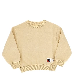 Printed back crewneck sweatshirt