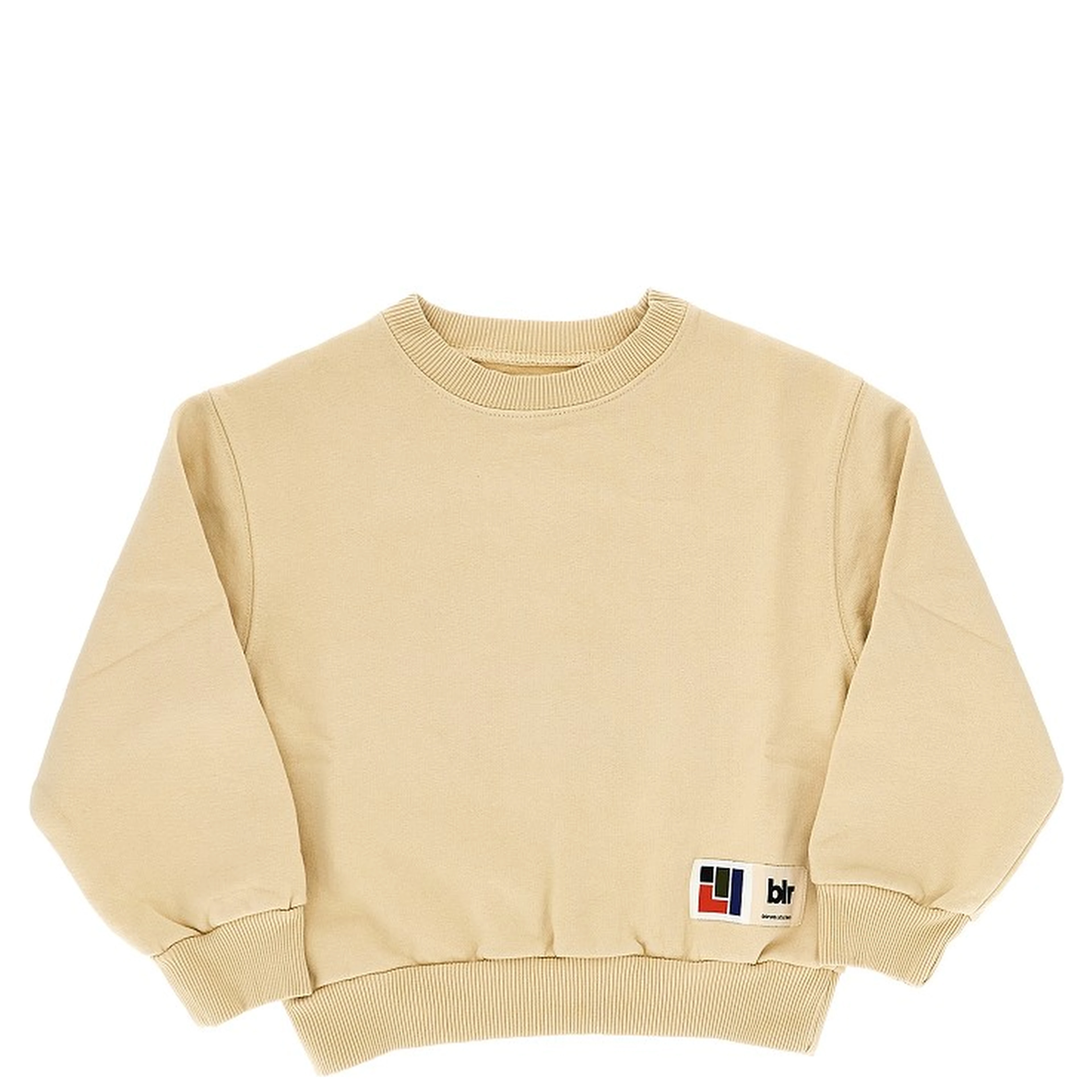 Printed back crewneck sweatshirt