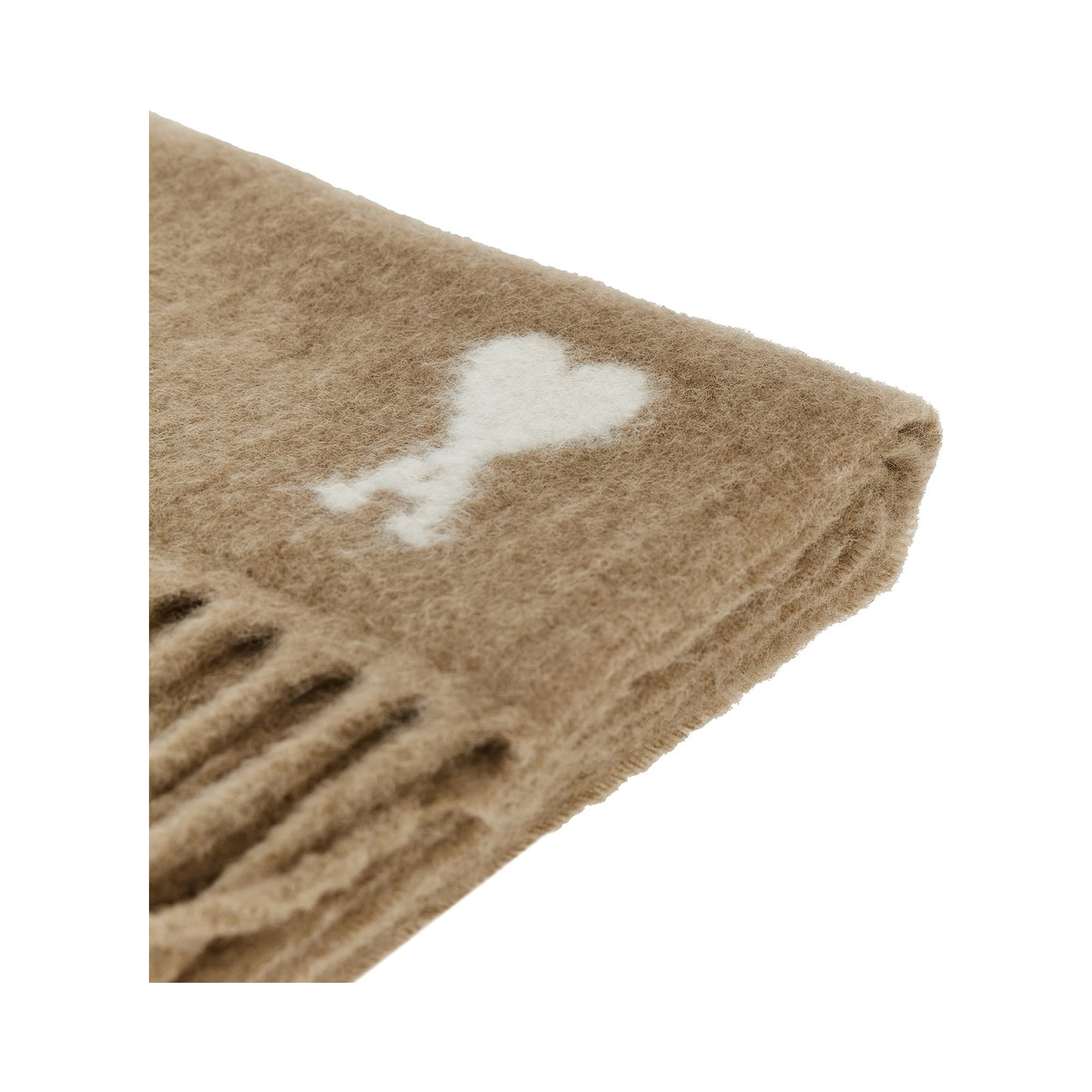 'Ami de Coeur' alpaca-blend scarf