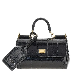 Eel leather mini 'My Sicily' bag