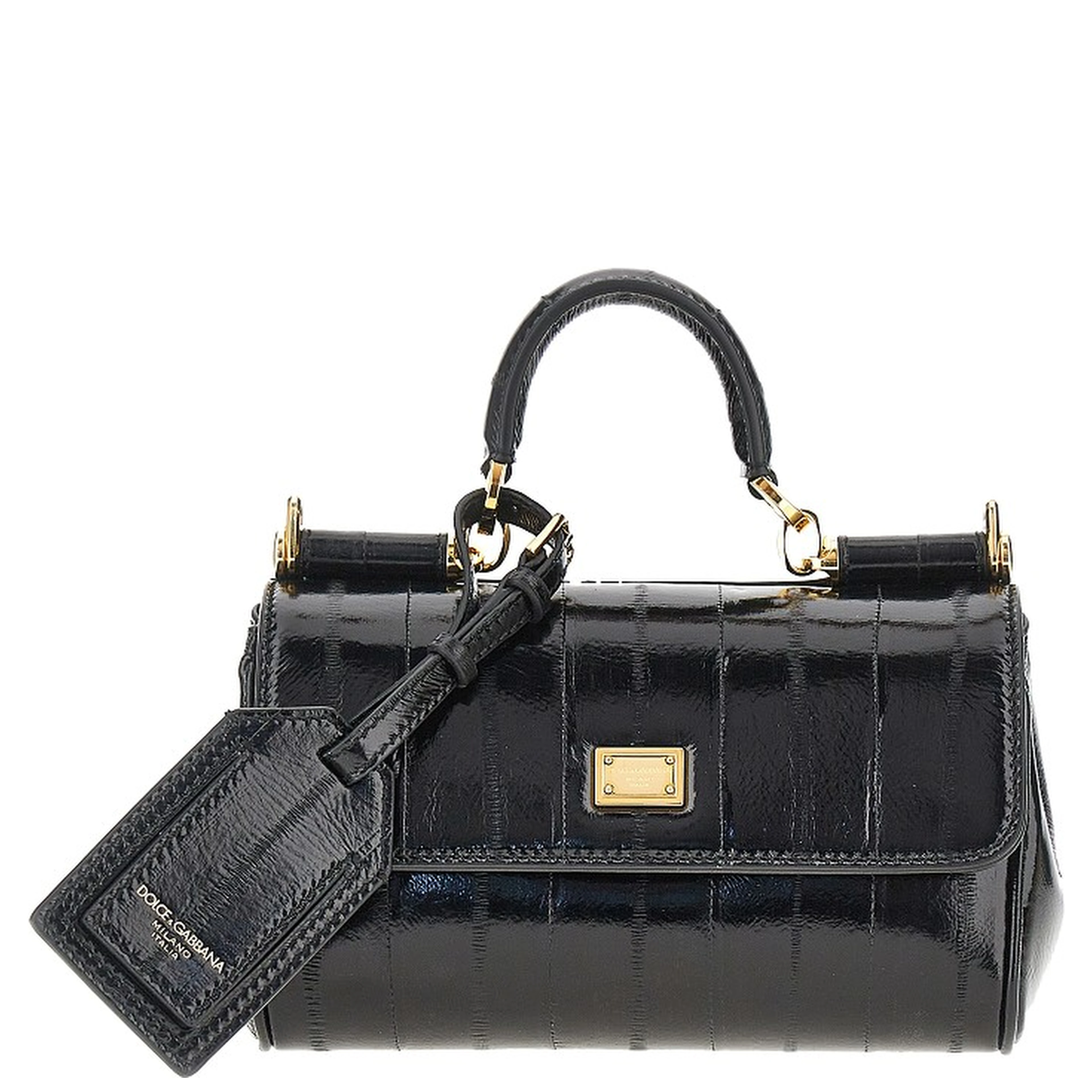 Eel leather mini 'My Sicily' bag