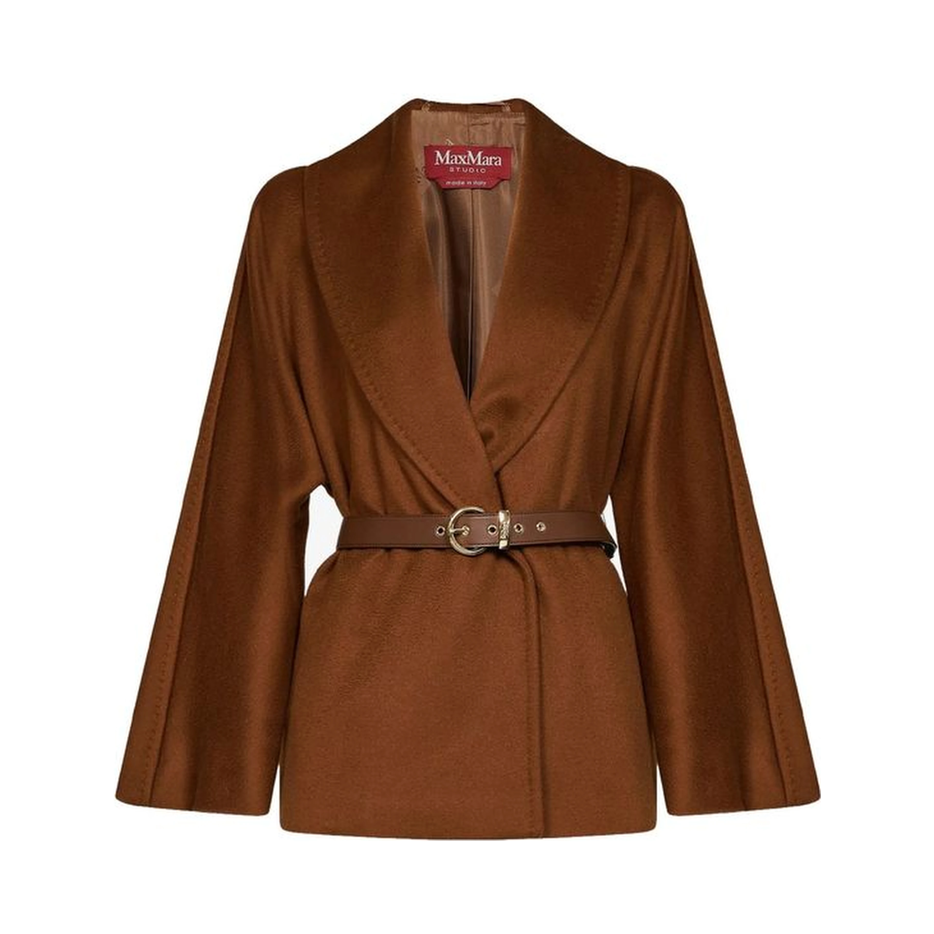 Brown Virgin Wool Jacket