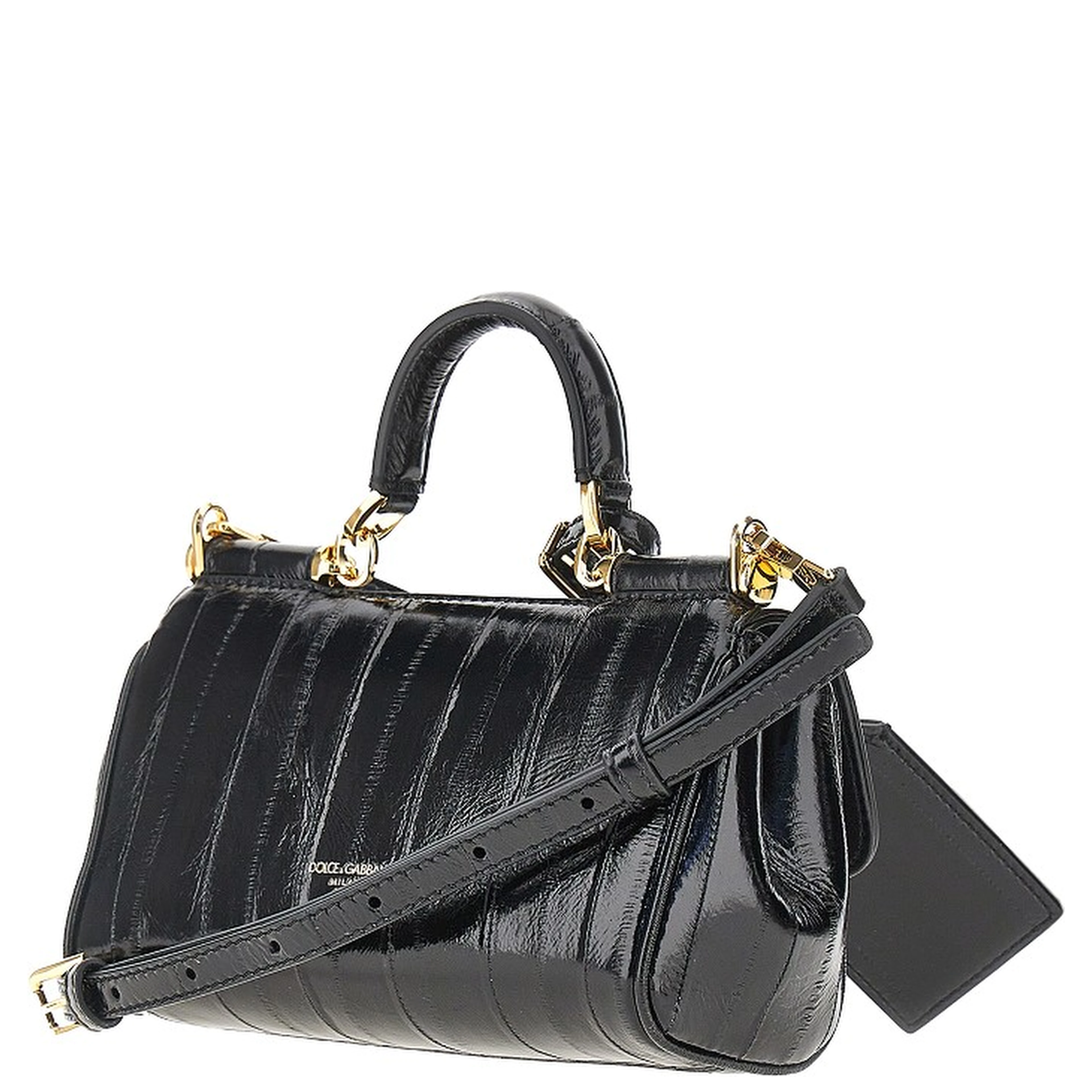 Eel leather mini 'My Sicily' bag