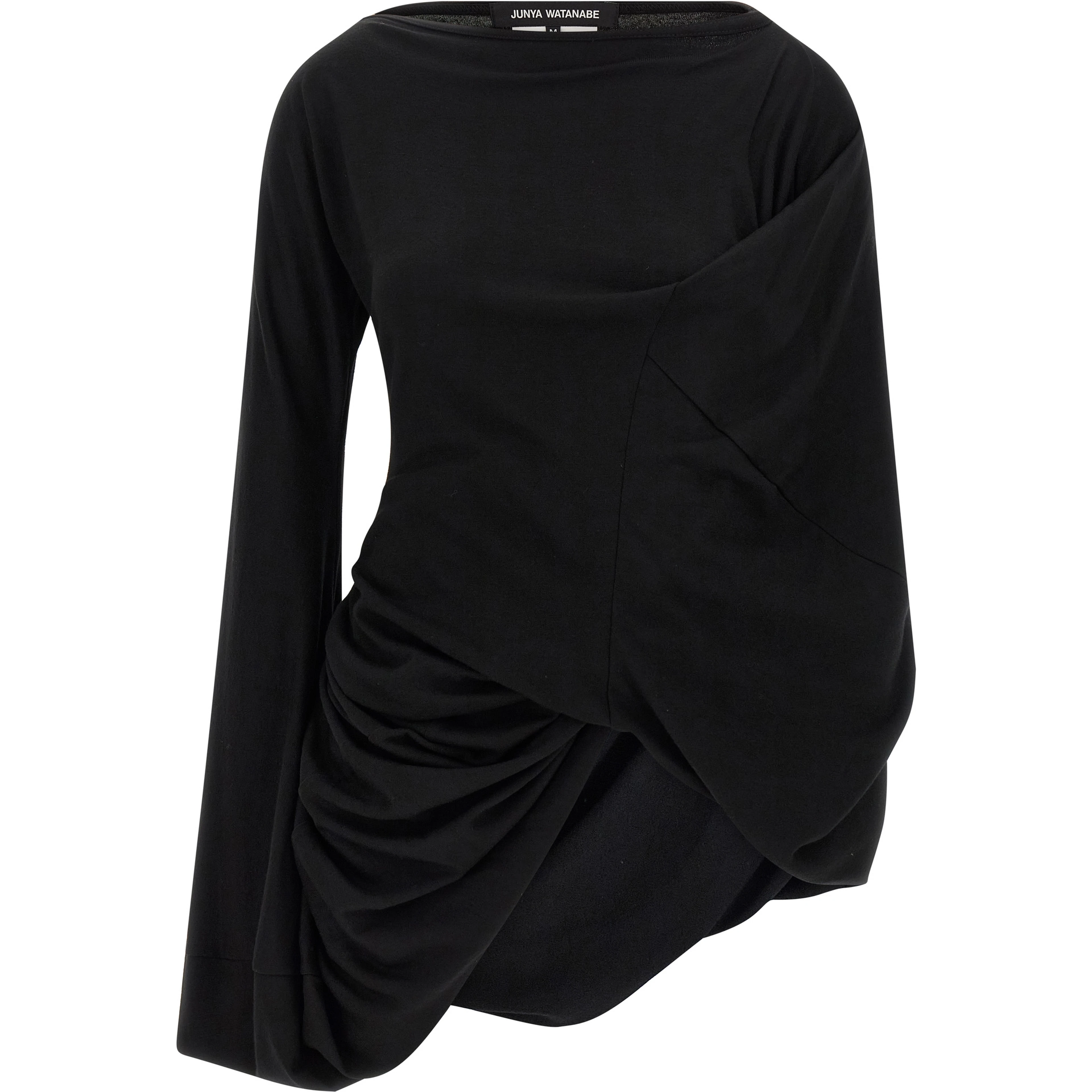 Black Wool Blouse