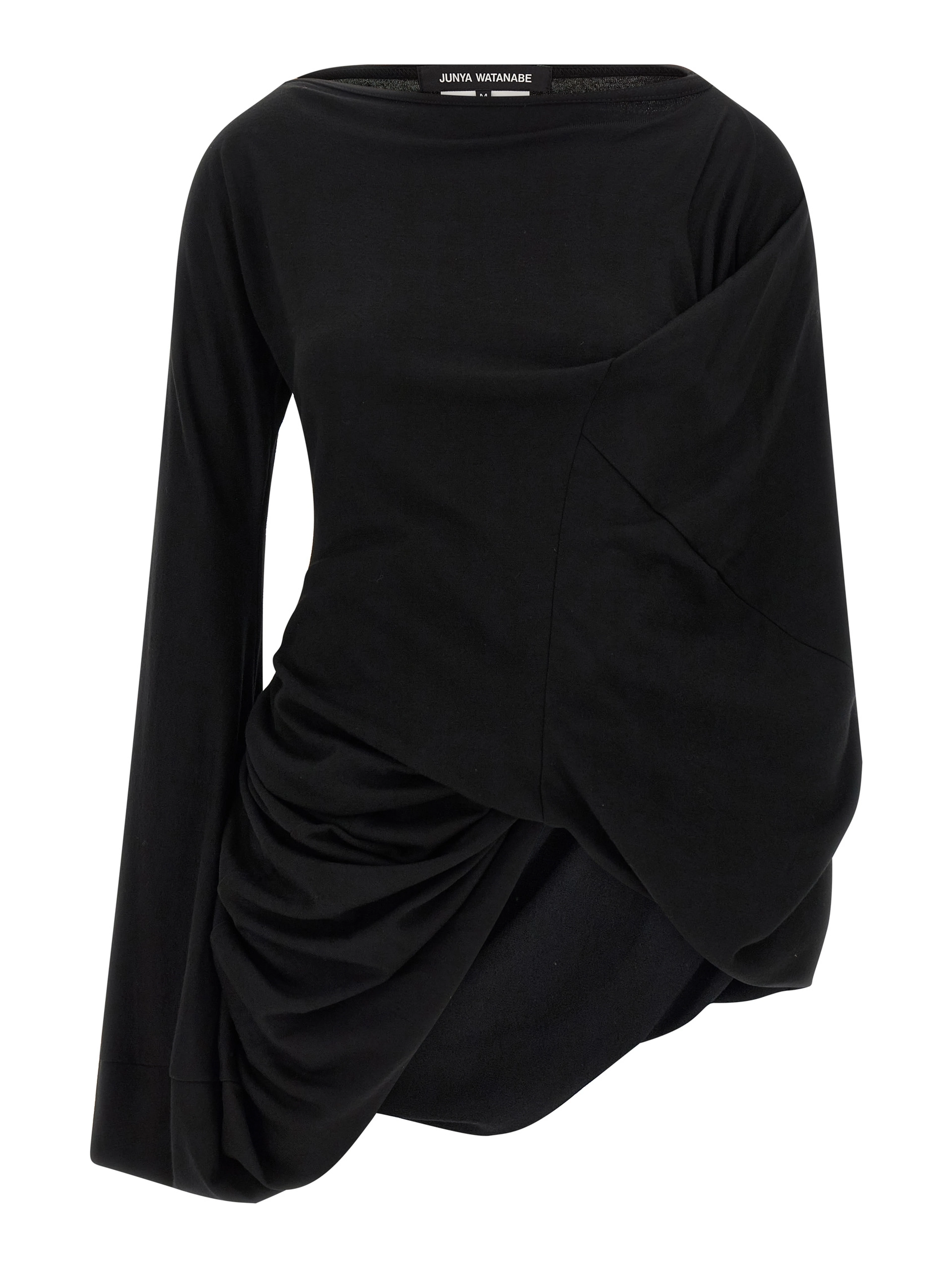 Black Wool Blouse