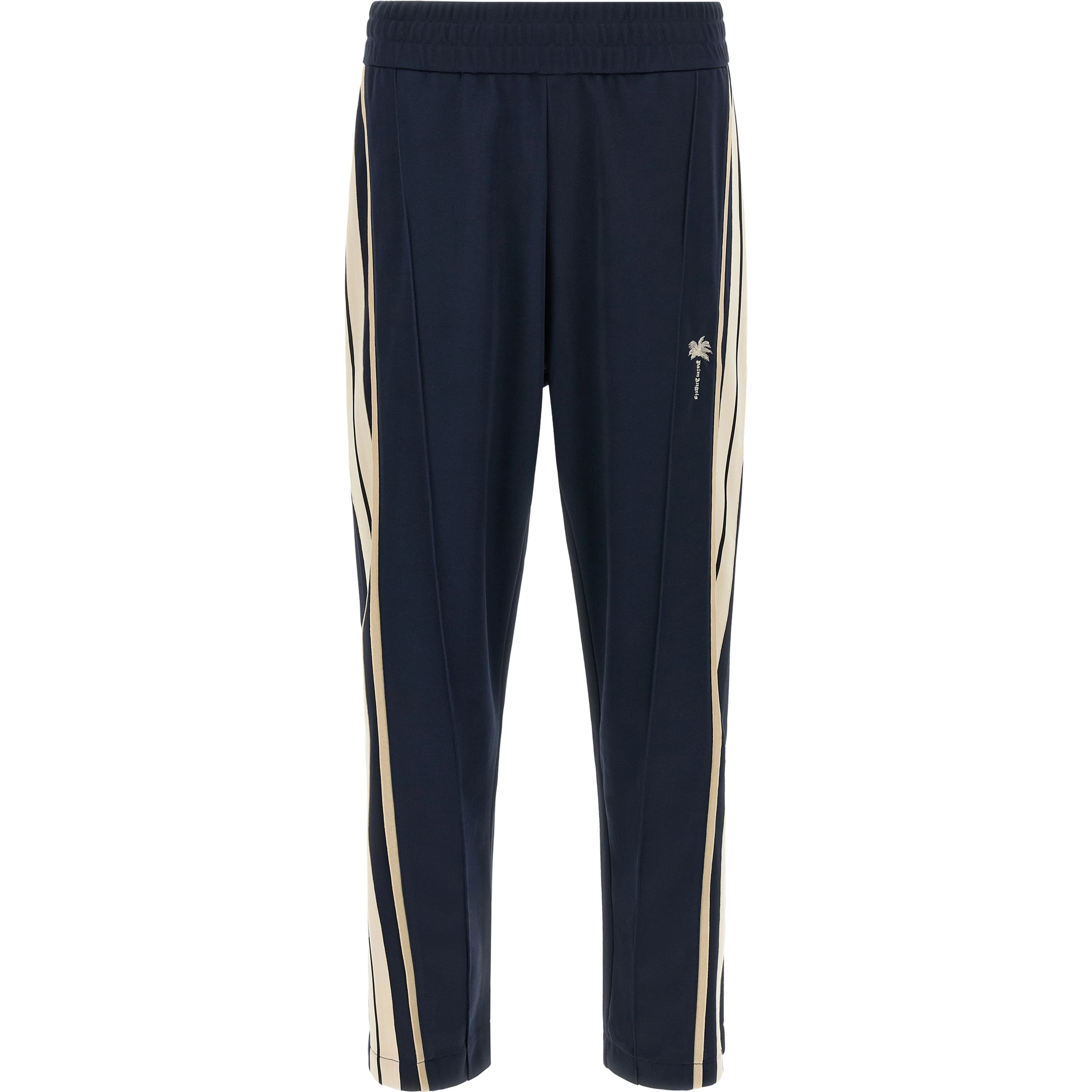 Blue Polyester Joggers (Workout Pants)