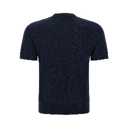 Blue Wool Cardigan
