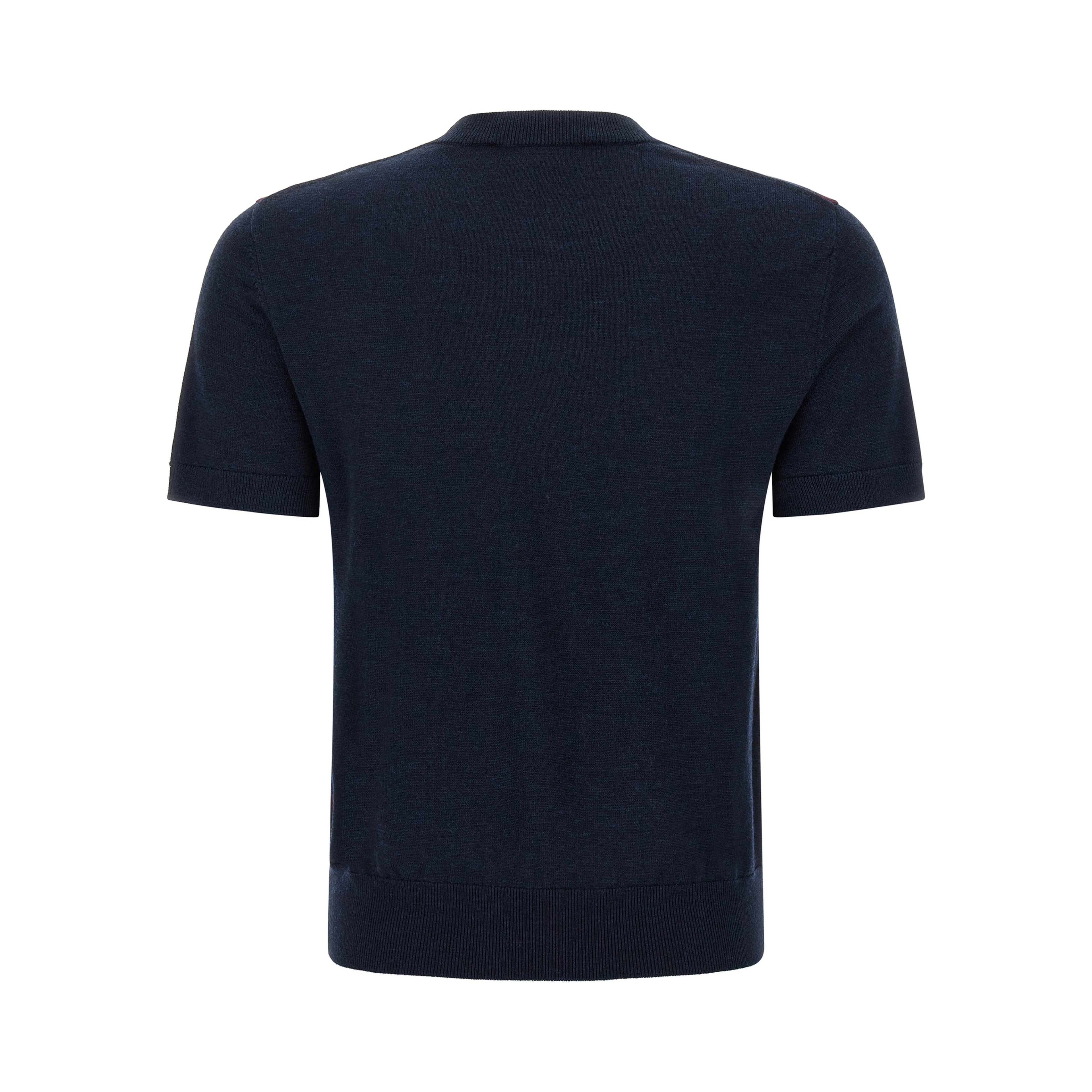 Blue Wool Cardigan