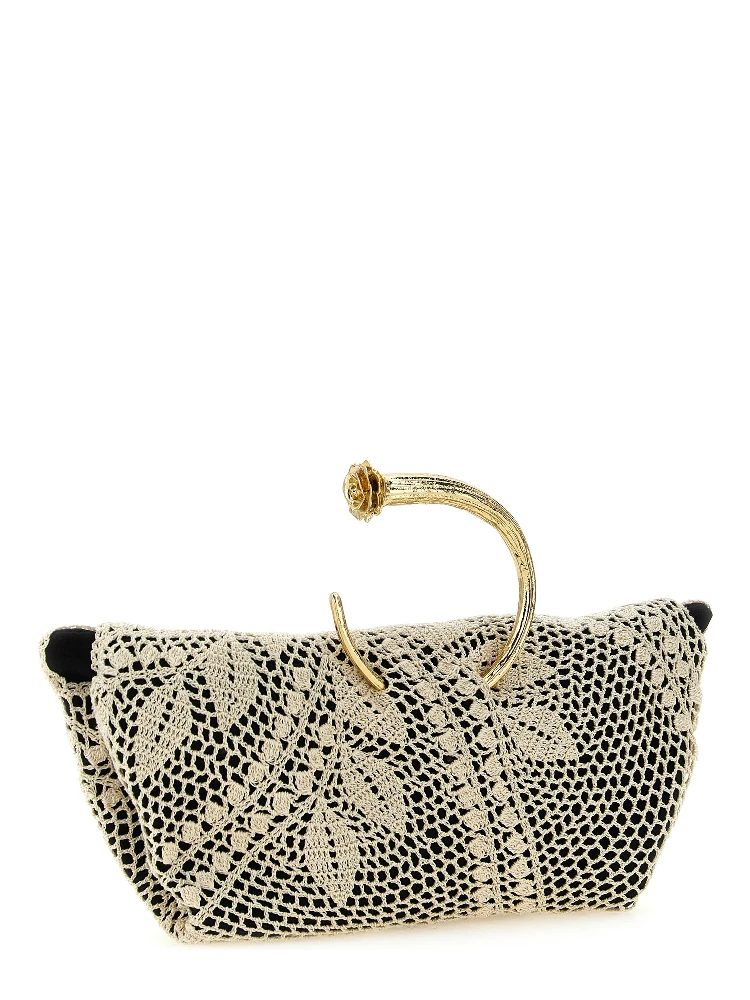 Bicolor Silk Clutch Bag alternative