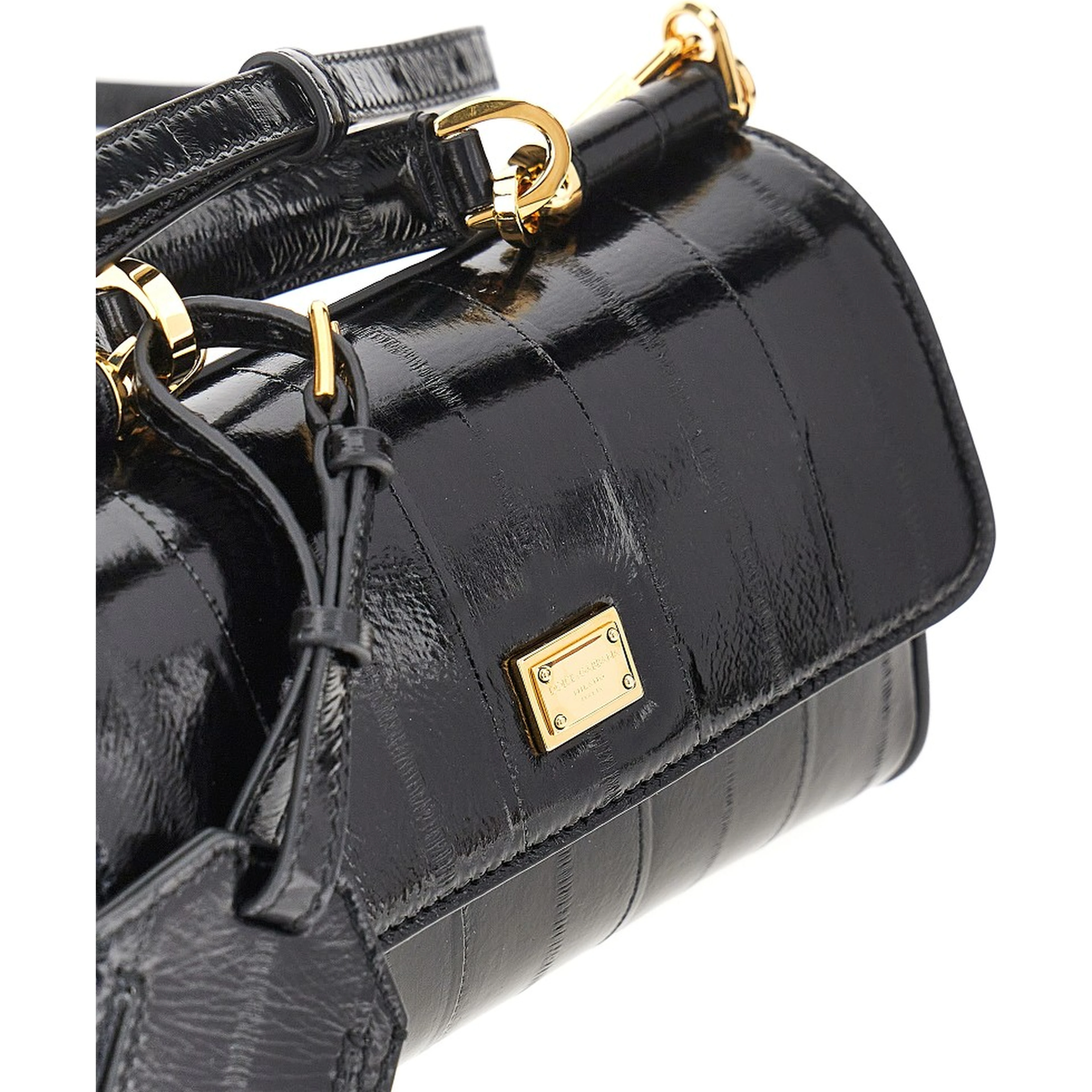 Eel leather mini 'My Sicily' bag