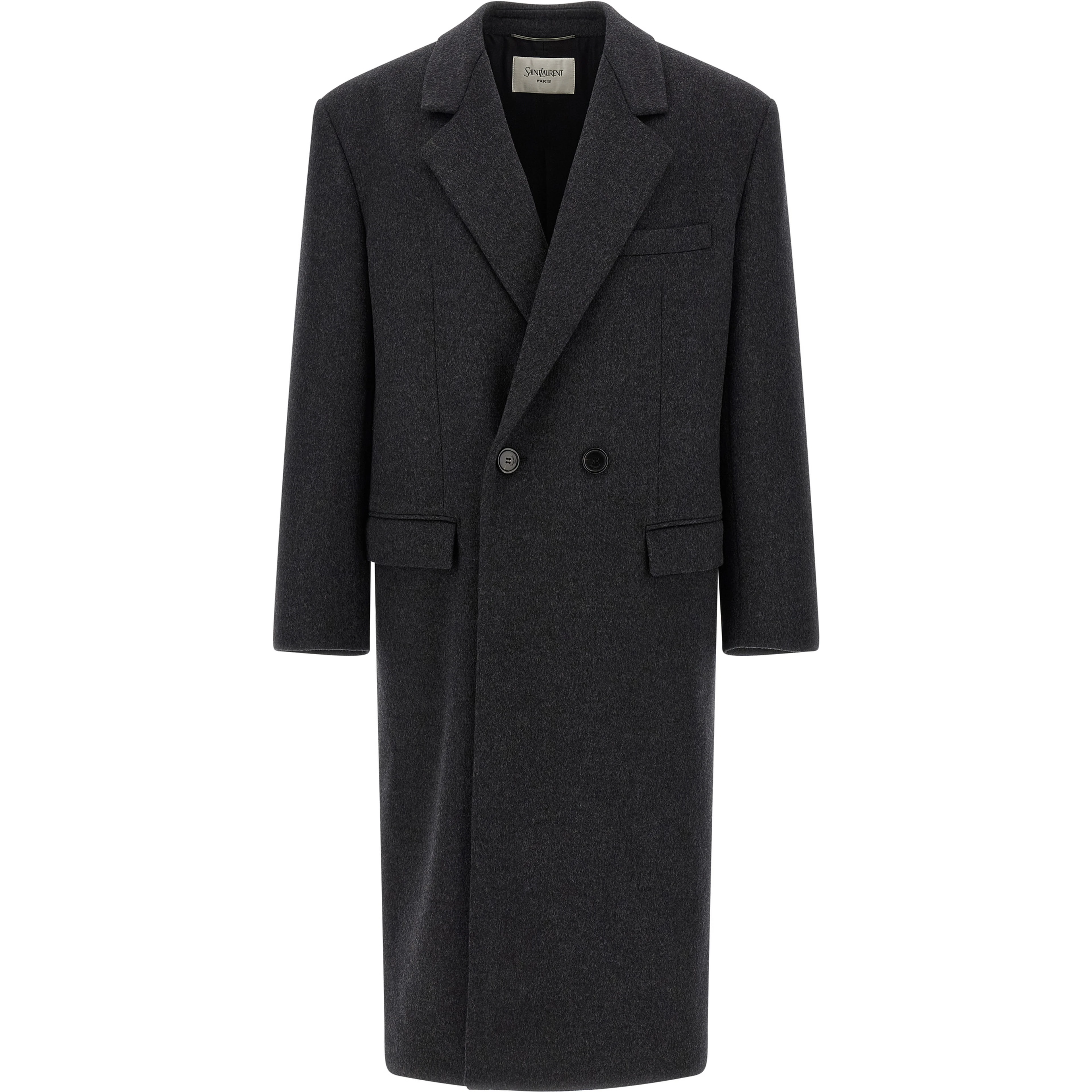 Gray Wool Coat