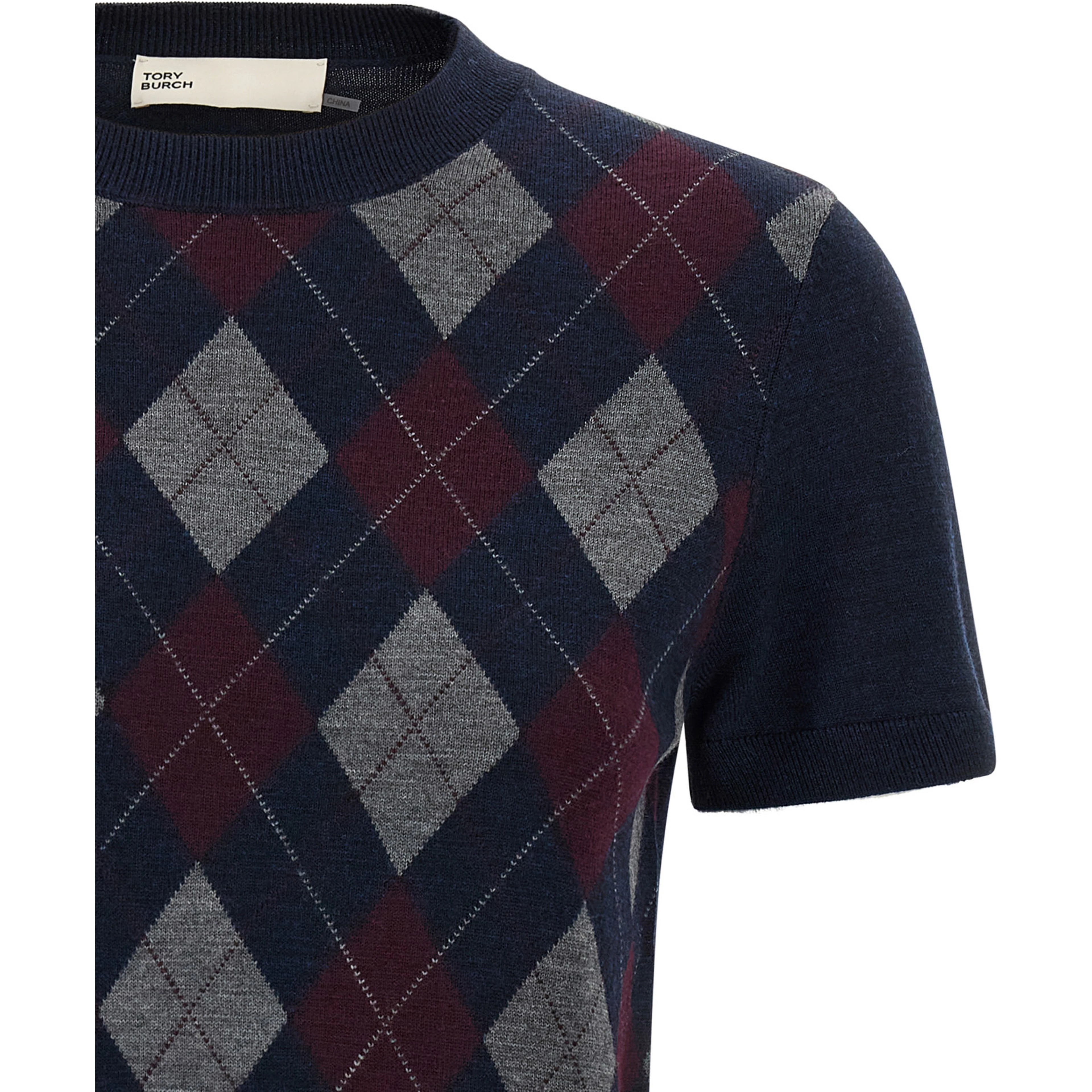 Blue Wool Cardigan