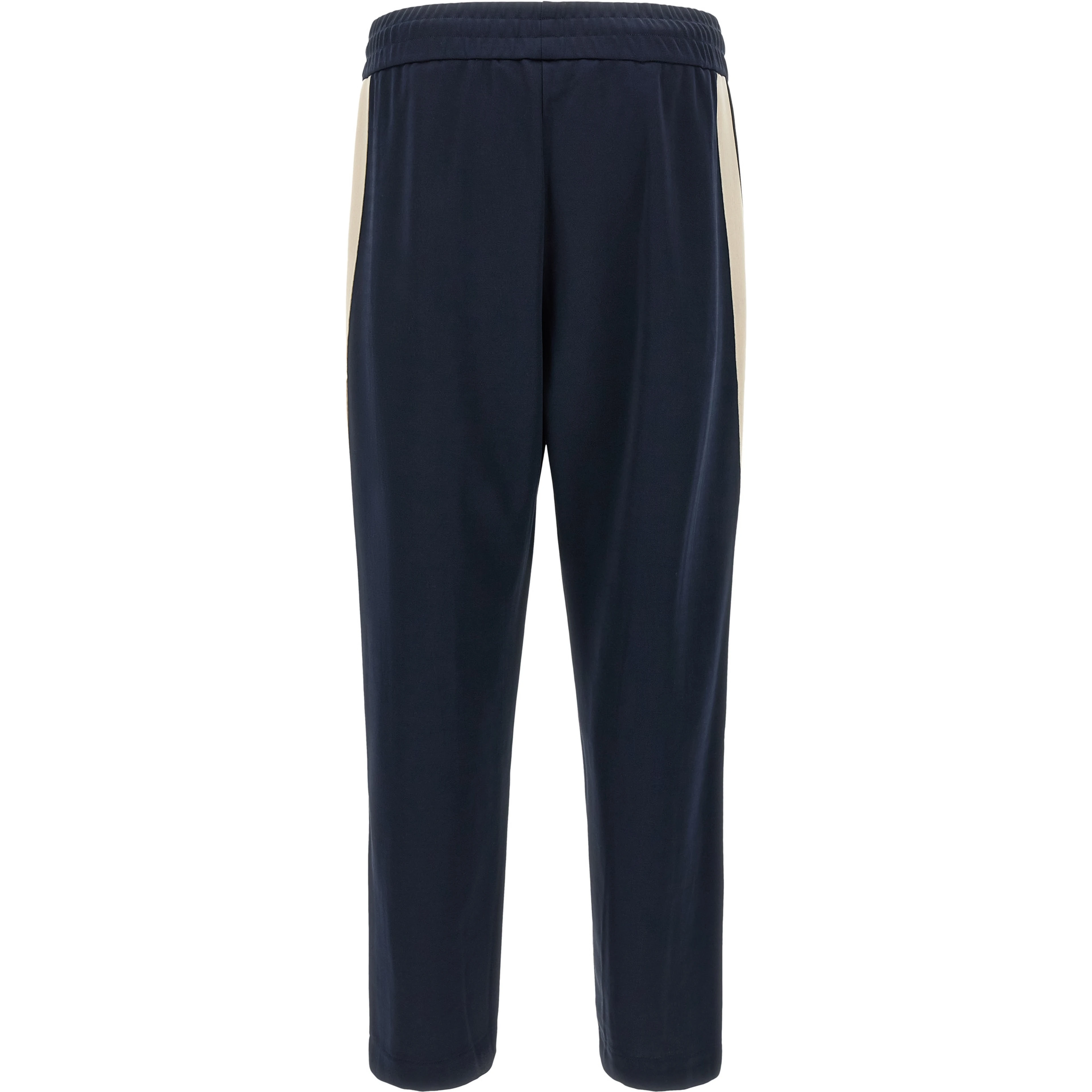 Blue Polyester Joggers (Workout Pants)