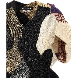 Multicolor Wool Cardigan