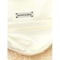 White Silk Clutch Bag
