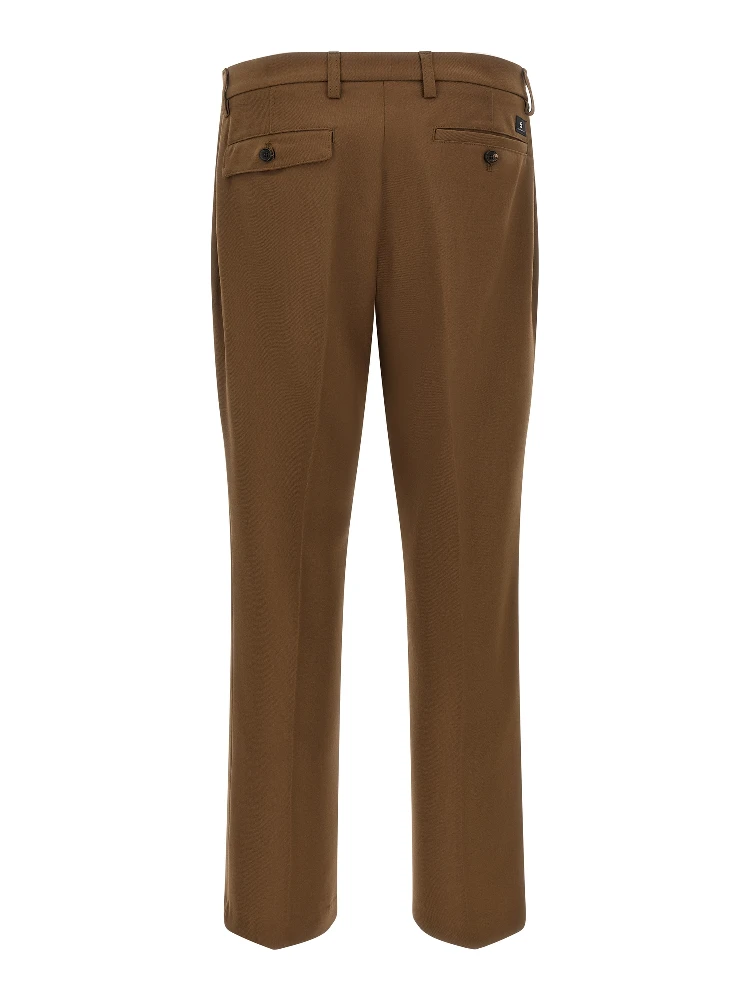 Brown Polyester Chino Pants alternative