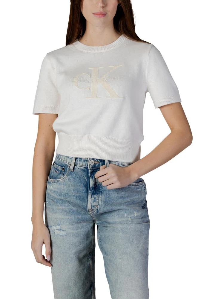Beige Cotton Sweatshirt
