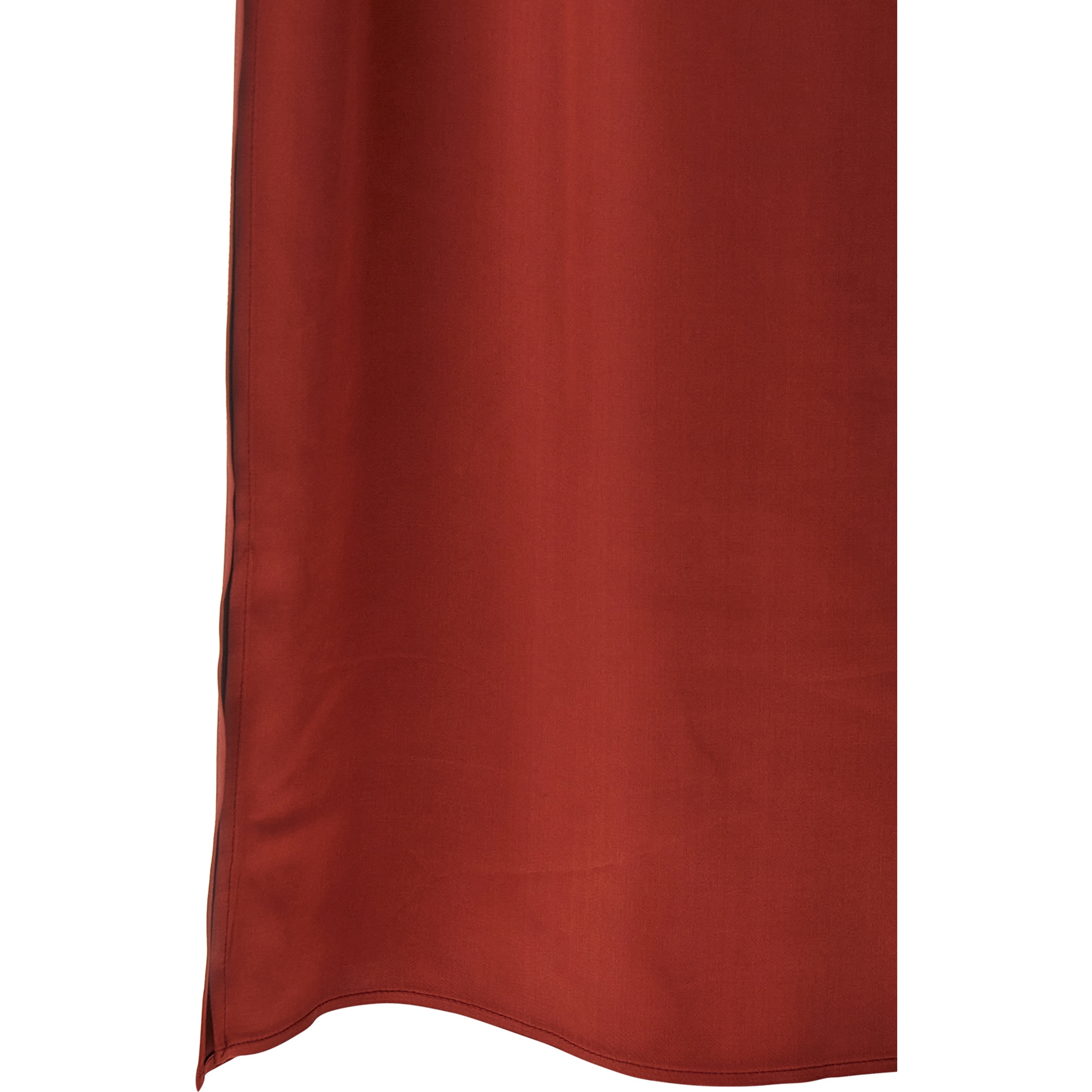 Red Viscose Long Dress