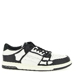 Bicolor Calfskin Low Top Sneakers