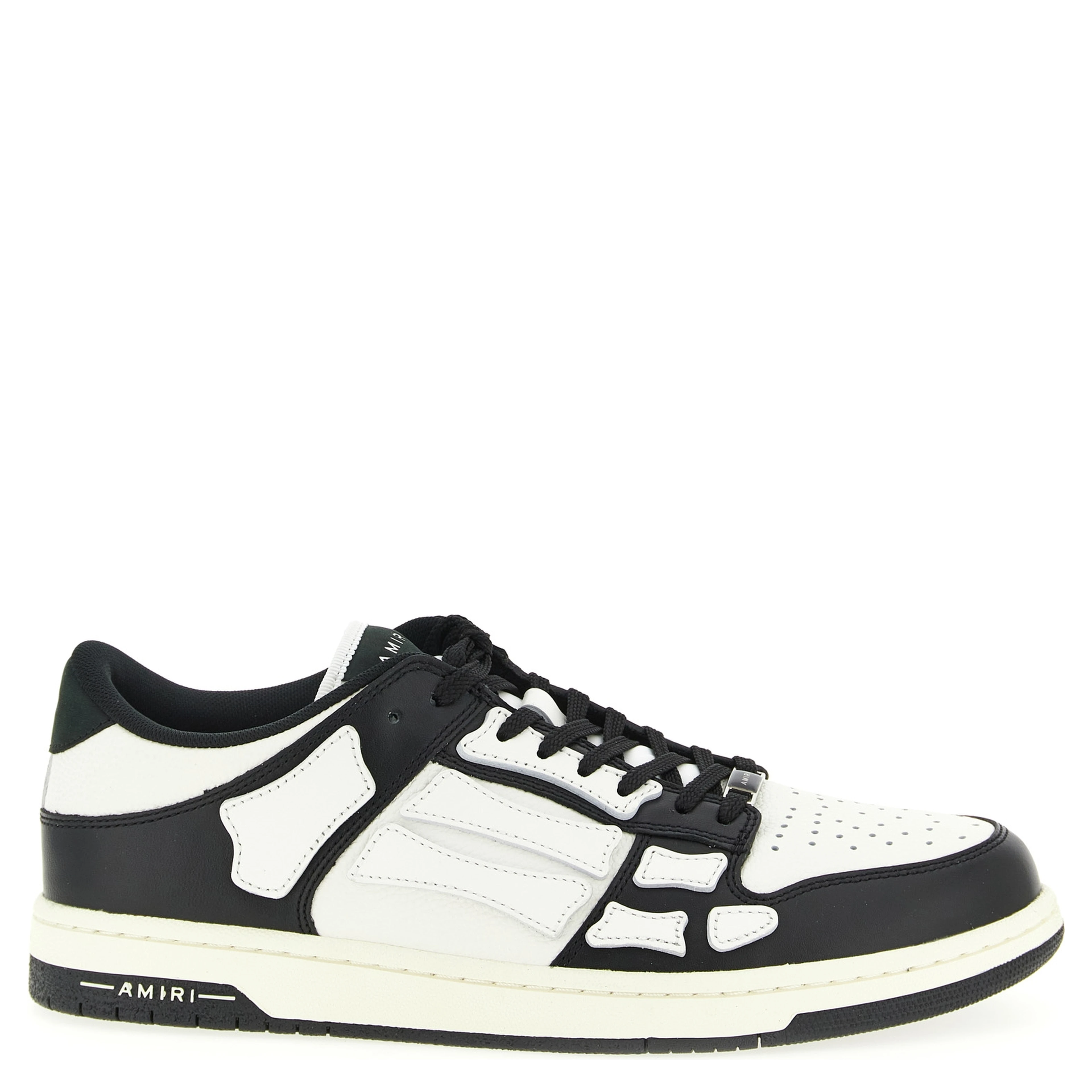 Bicolor Calfskin Low Top Sneakers