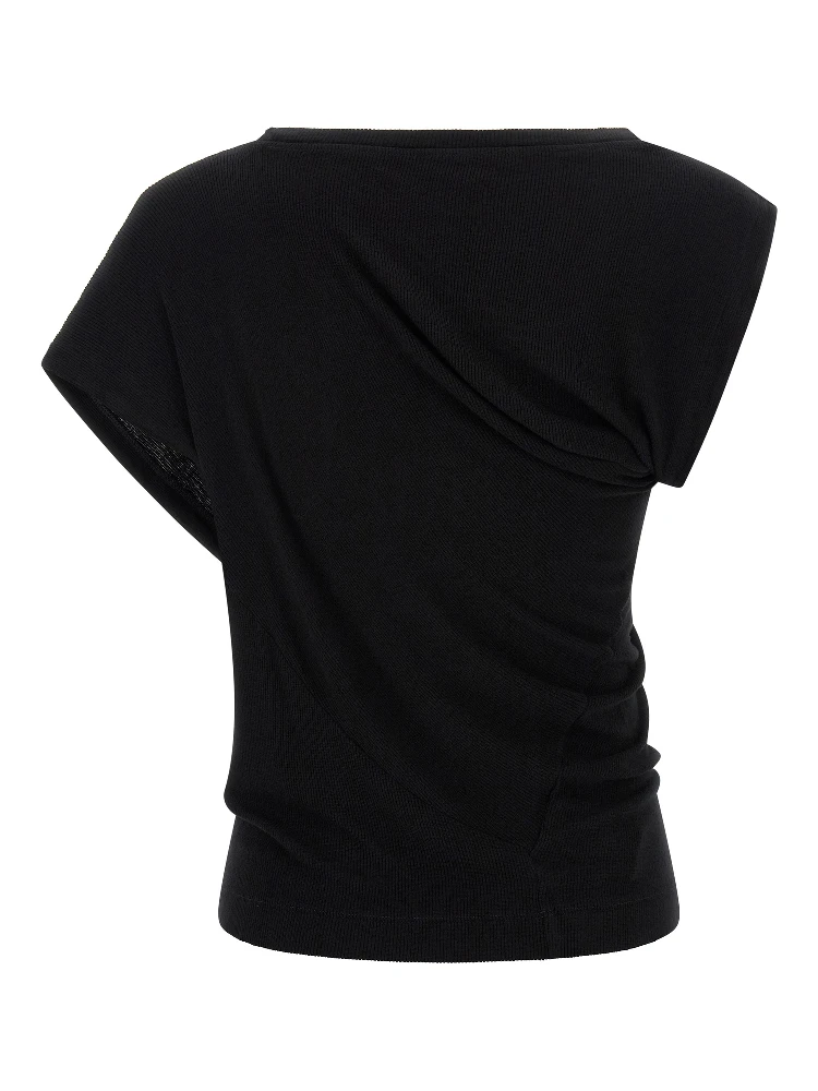 Black Viscose T-Shirt alternative