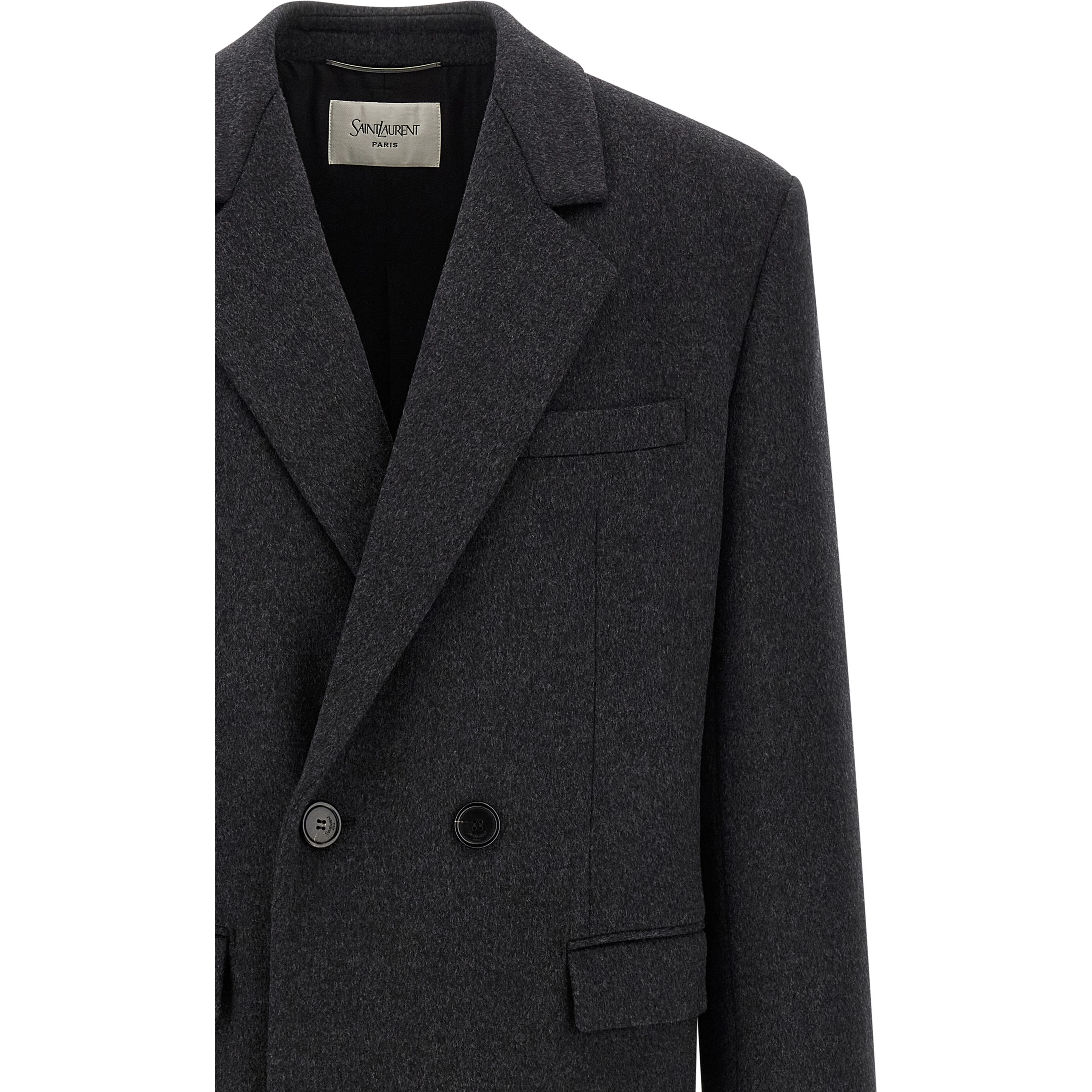 Gray Wool Coat