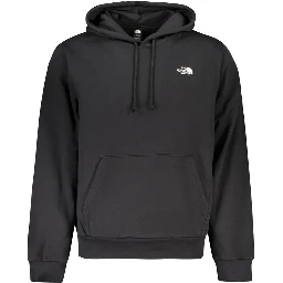 Black Cotton Men's Sweatshirt