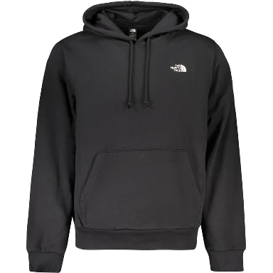 Black Cotton Men's Sweatshirt