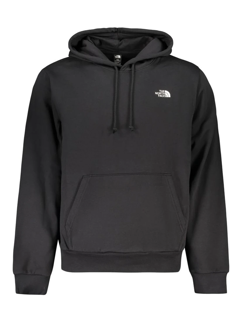 Black Cotton Men's Sweatshirt