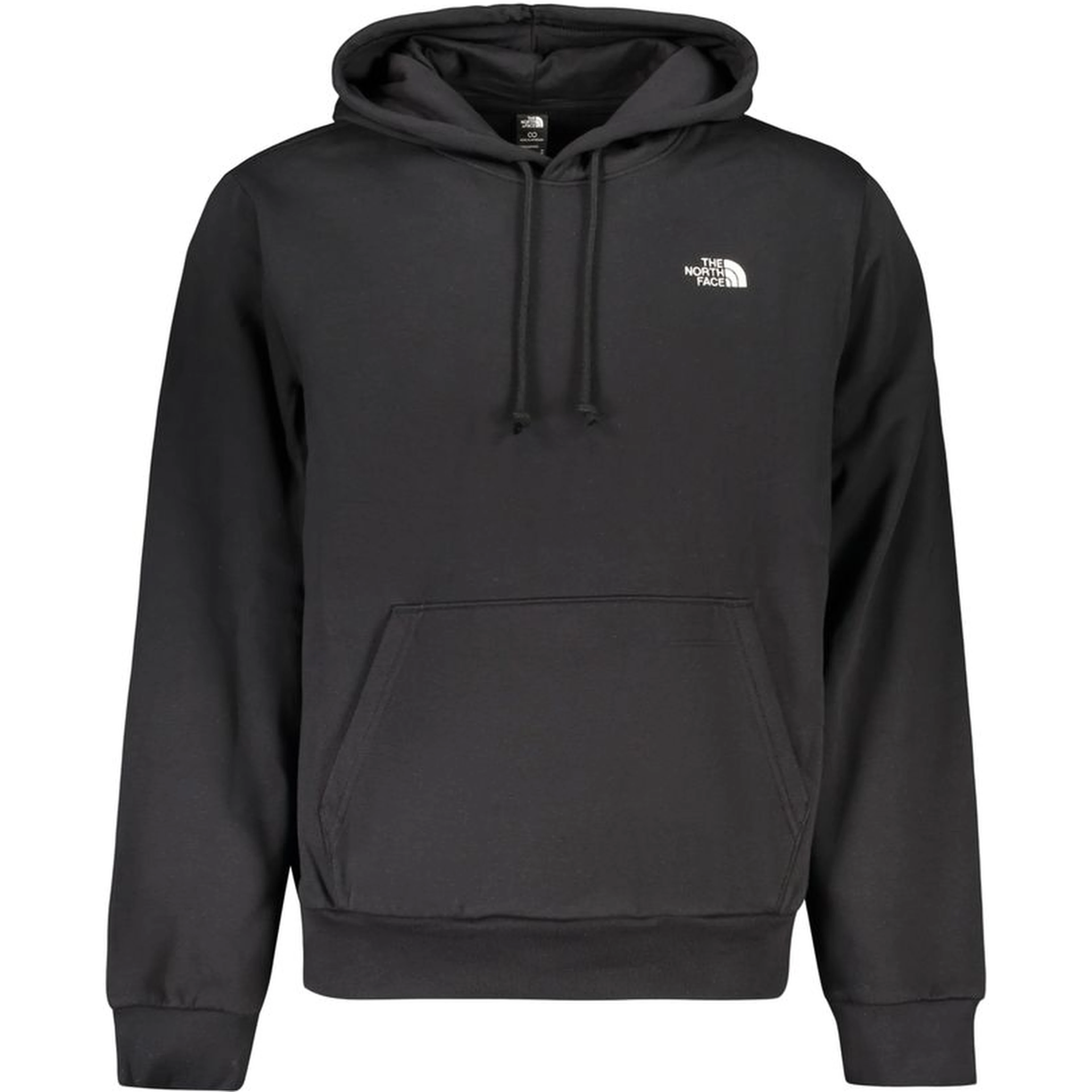 Black Cotton Men's Sweatshirt