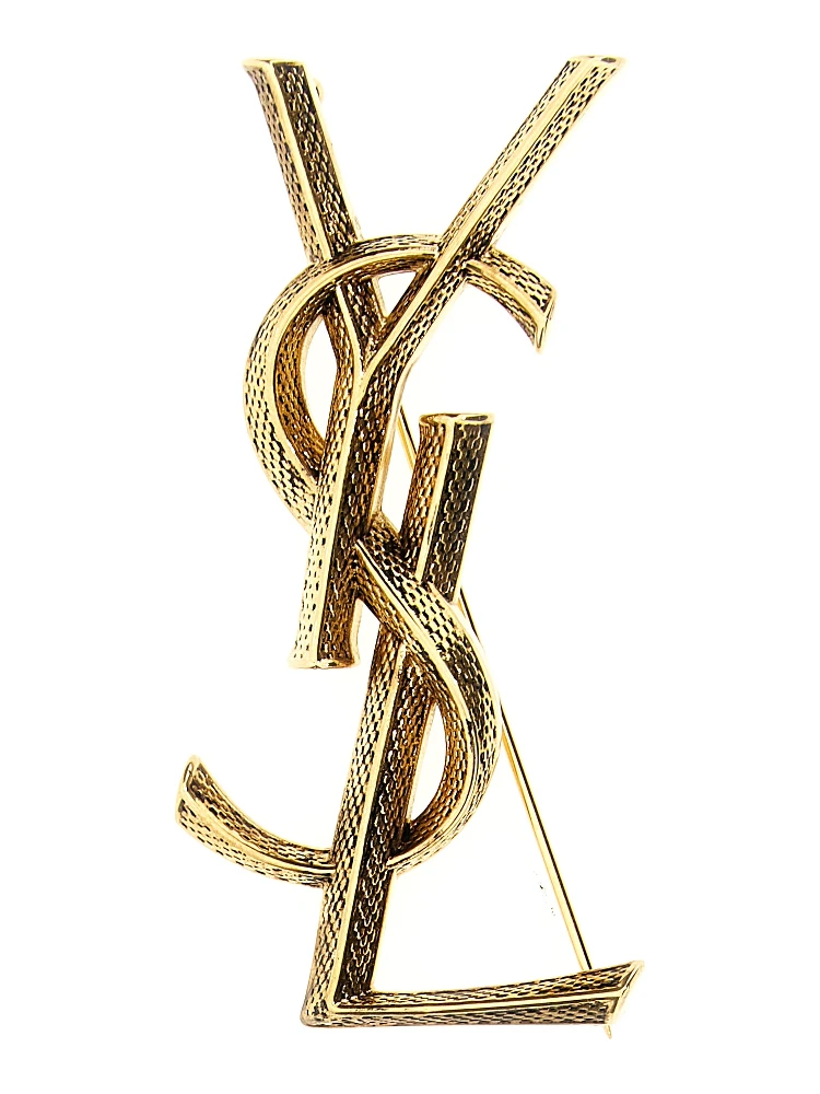 Gold Brass Broch