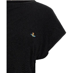 Black Viscose T-Shirt