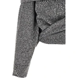 Gray Wool Cardigan