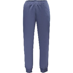 Blue Cotton Men's Trouser