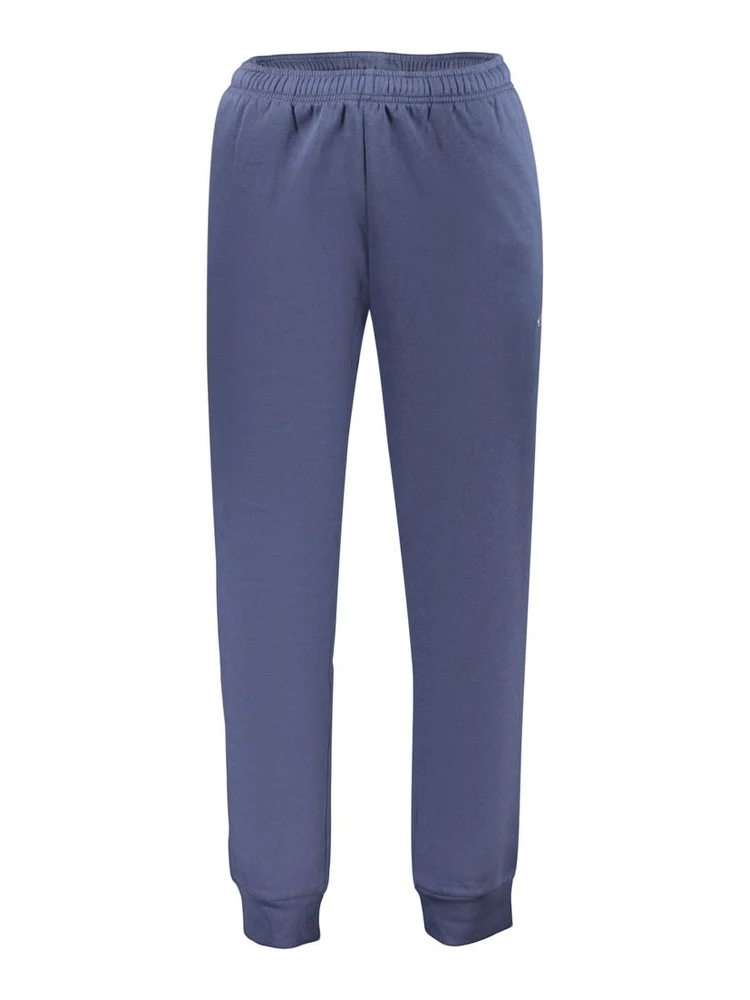 Blue Cotton Men's Trouser