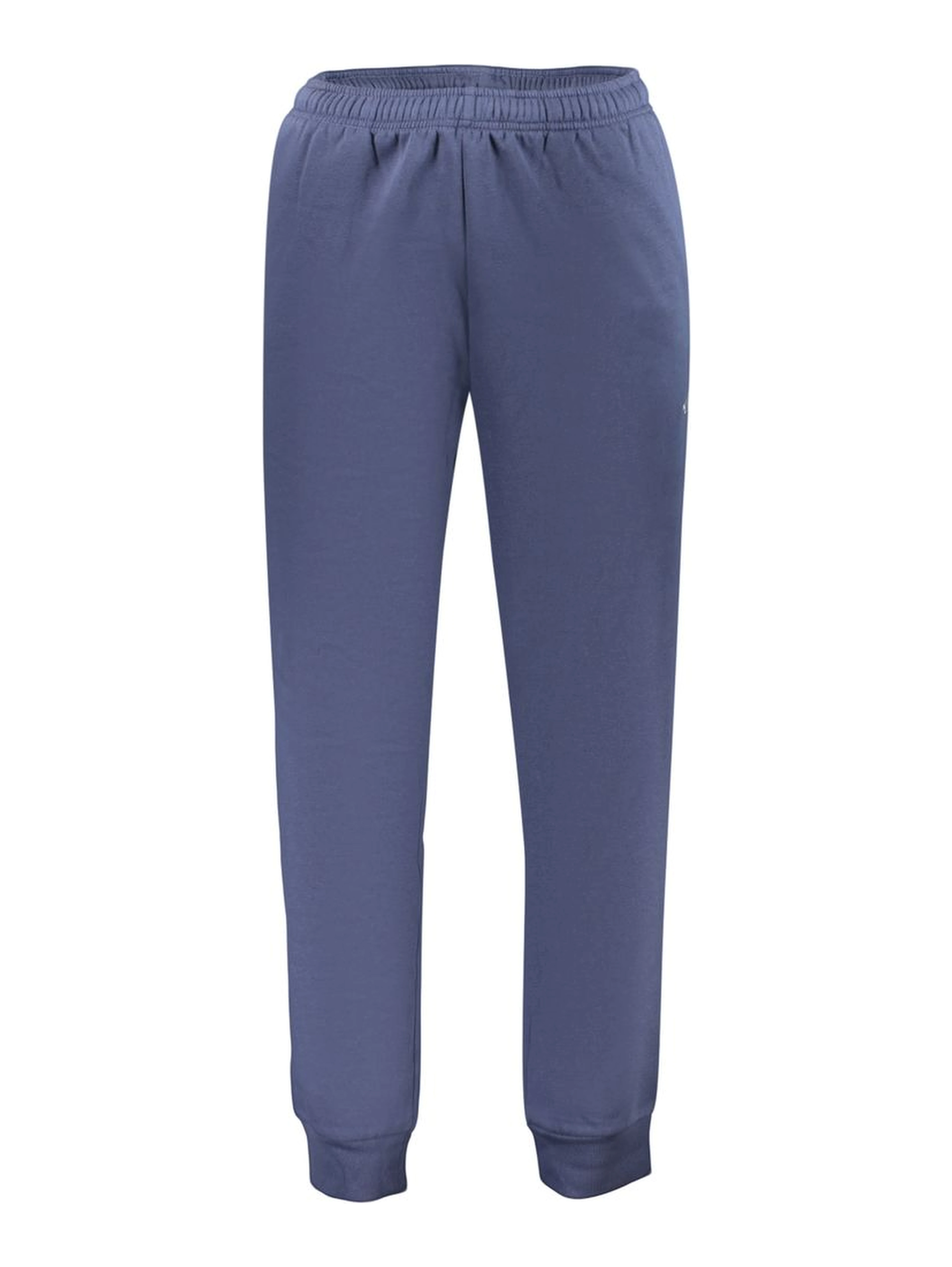 Blue Cotton Men's Trouser