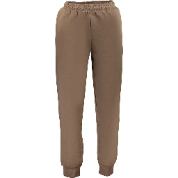 Brown Cotton Men's Trouser