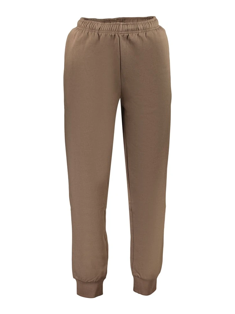 Brown Cotton Men's Trouser