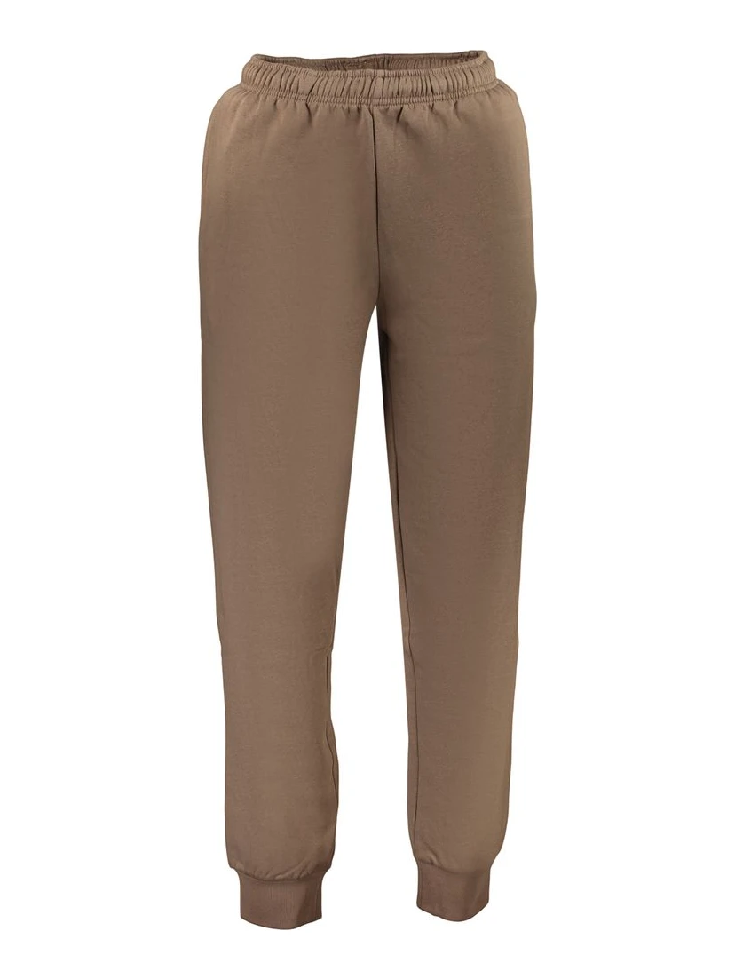 Brown Cotton Men's Trouser