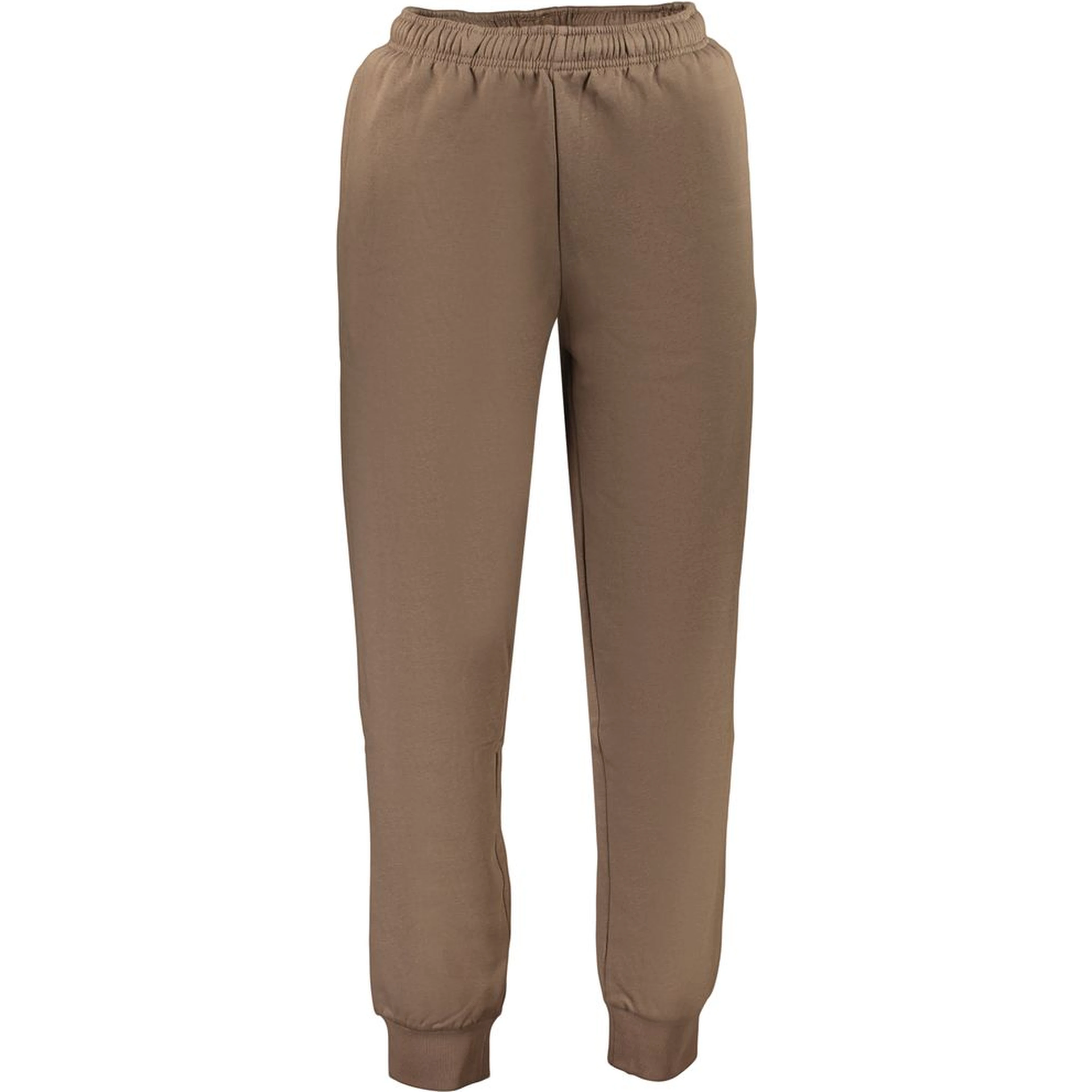 Brown Cotton Men's Trouser