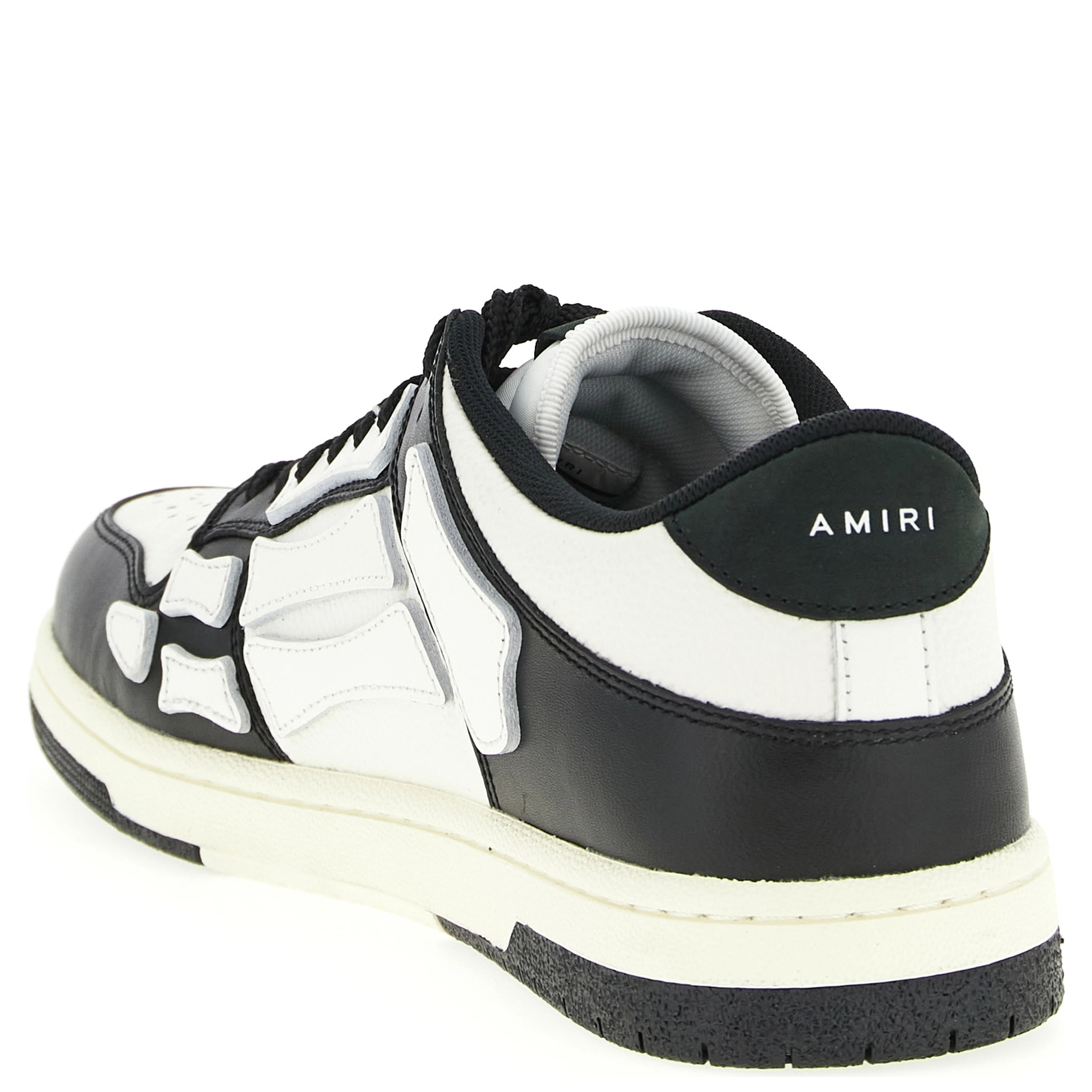 Bicolor Calfskin Low Top Sneakers