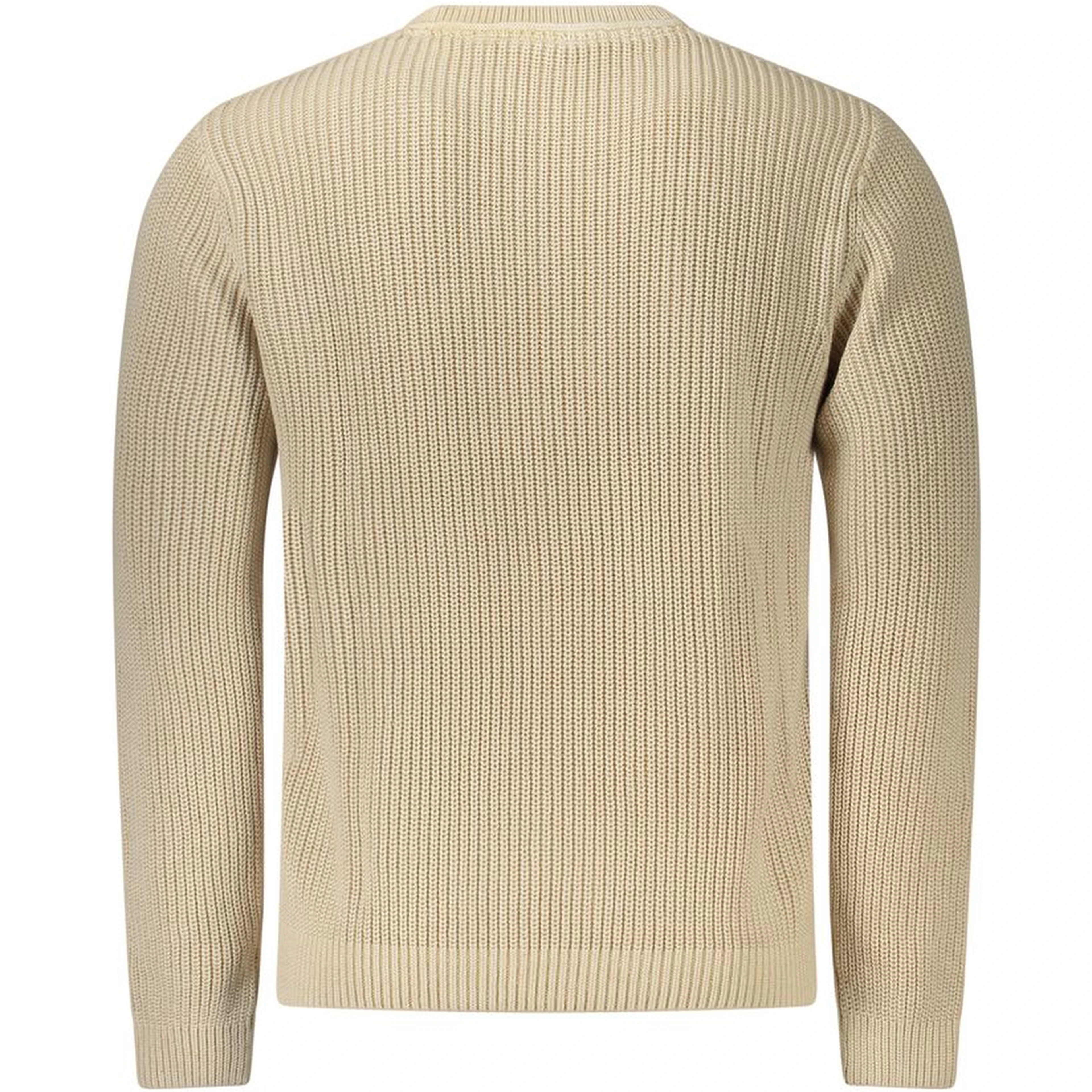 Beige Cotton Men's Shirt