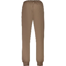 Brown Cotton Men's Trouser