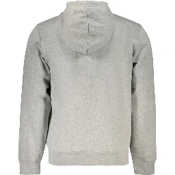 Gray Cotton Men's Sweatshirt