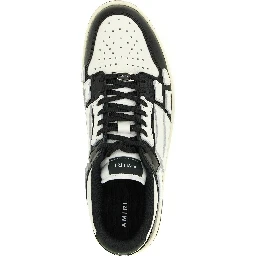 Bicolor Calfskin Low Top Sneakers