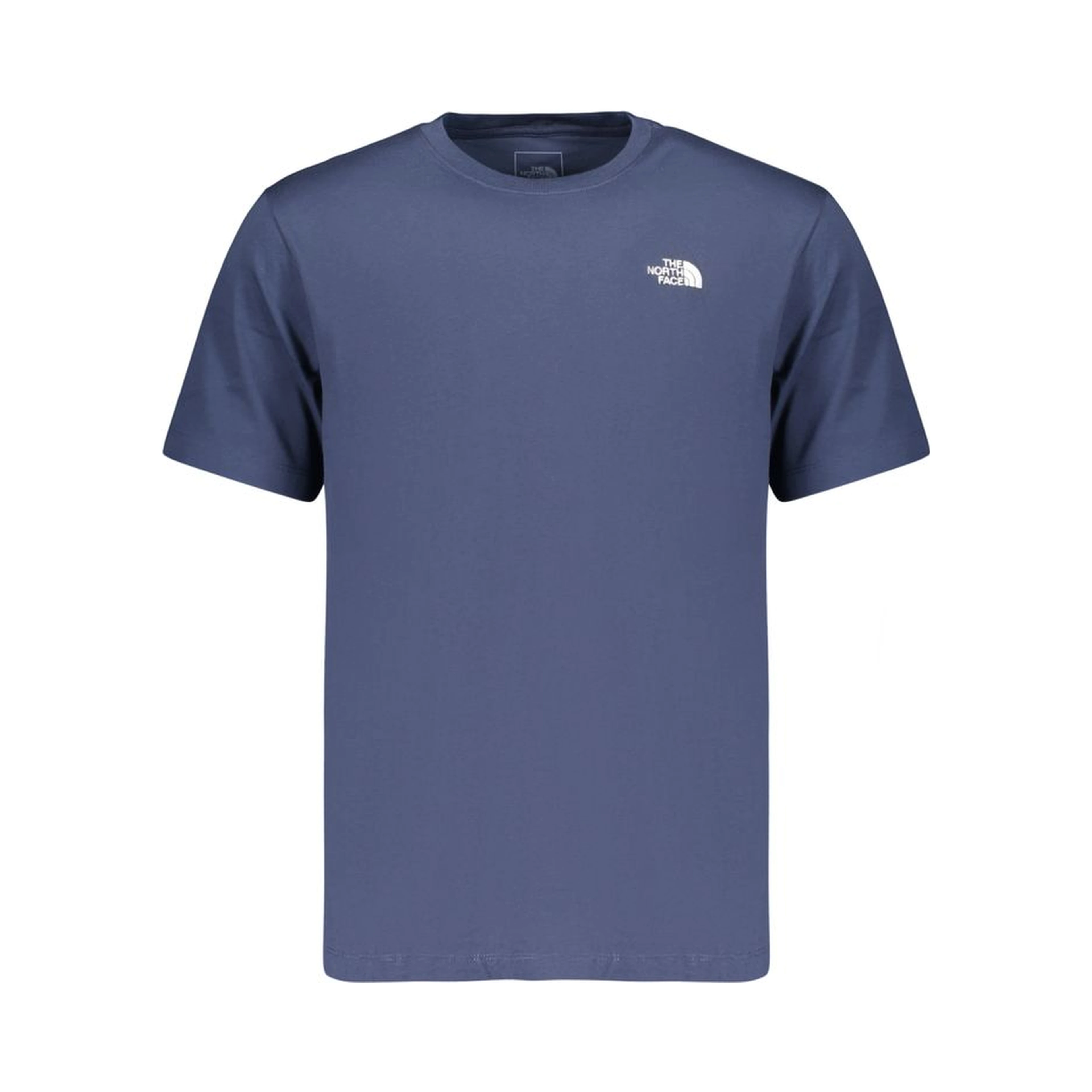 Blue Cotton Men's T-Shirt