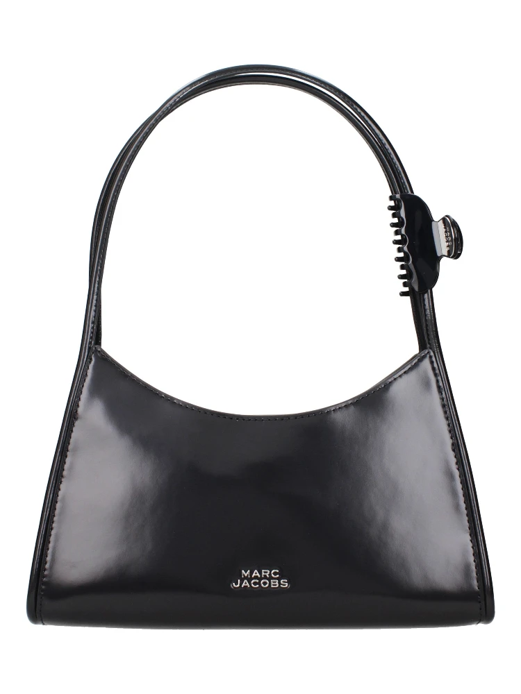 Black Leather Shoulder Bag